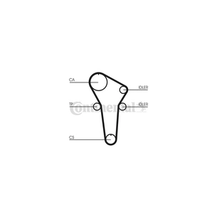 Ремінь ГРМ CONTITECH CT899 зображення 1