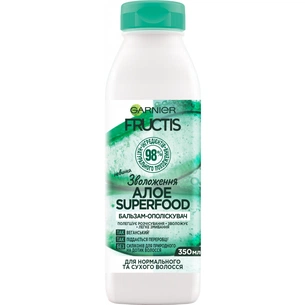 Кондиціонер для волосся Garnier Fructis Superfood Алое для нормального та сухого волосся 350 (3600542290579) зображення 1