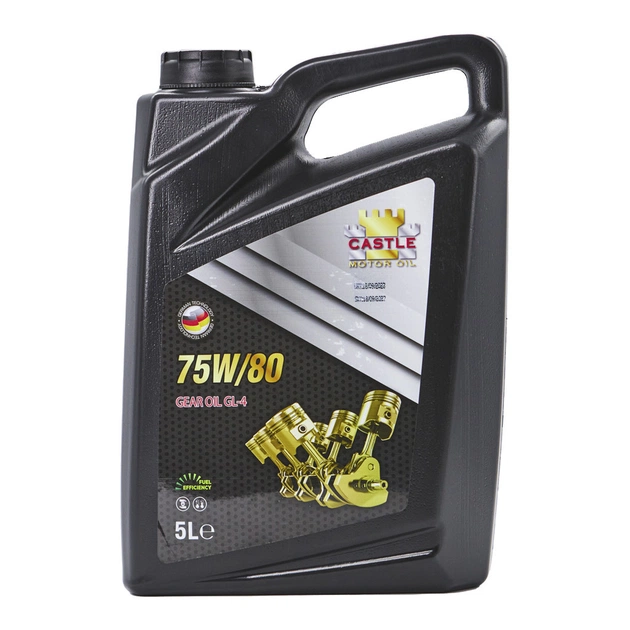 Трансмісійна олива CASTLE MOTOR OILS 75W80 5л - picture 1
