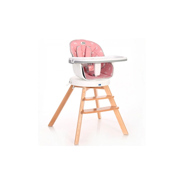 Стілець для годування Bertoni/Lorelli NAPOLI pink bears (23729) - изображение 1