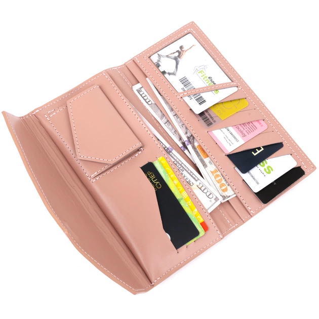 Гаманець Grande Pelle Рожевий (11360) - зображення 5