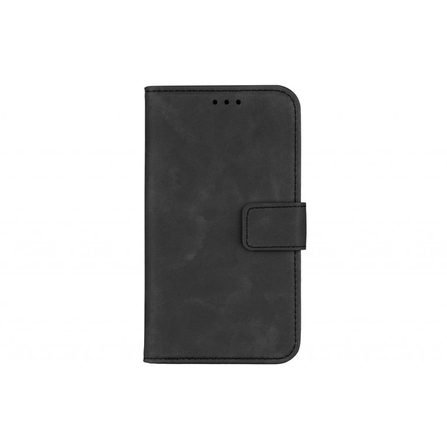 Чохол до мобільного телефона 2E 6-6.5`` (< 160*80*10 мм), SILK TOUCH, Smoky black (2E-UNI-6-6.5-HDST-SBK) - зображення 1