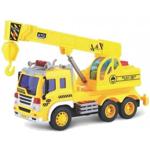 Спецтехніка Junior trucker Подъемный кран со светом и звуком 28 см (33025) зображення 1