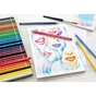 Карандаши цветные Faber-Castell Albrecht Drer ,акварельні, 24 кольора, в металевій коробці (117524) (15438) - уменьшенное изображение 6