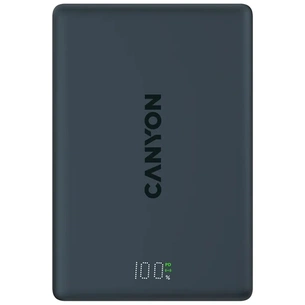 Батарея універсальна Canyon 10000mAh OnPower 511 PD20W Magnetic wireless MagSafe Black (CNS-CPB511B) зображення 1