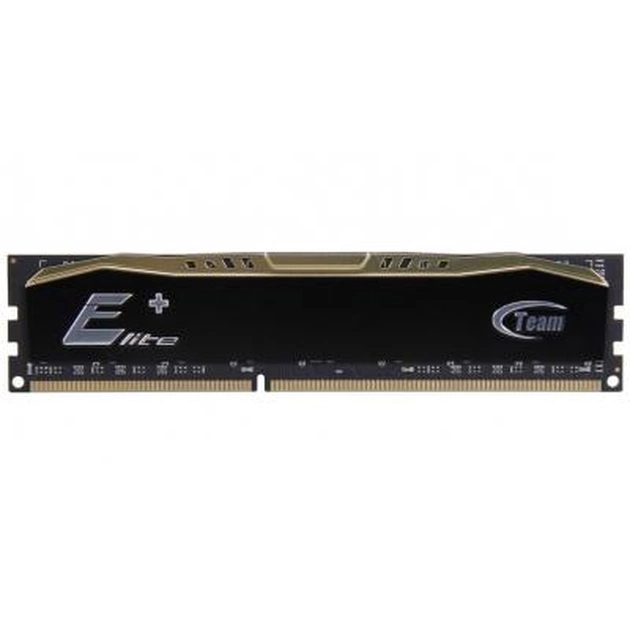 Модуль пам'яті для комп'ютера DDR3 8GB 1600 MHz Elite Plus Black Team (TPD38G1600HC1101) - изображение 1