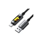 Дата кабель USB 2.0 AM to USB-C 1.2m 60W black Acefast (6974316284673) - зменшене зображення 1