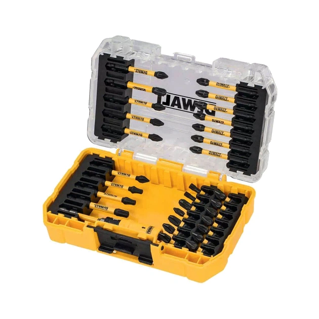 Набір біт DeWALT EXTREME FLEXTORQ, Phillips, Pozidriv, Torx, T25, L = 25,57 мм, 31 шт, кейс (DT70739T) - зображення 1