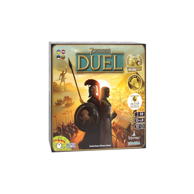 Настольная игра Аsmodee 7 Wonders Duel (7 Чудес Дуэль) укр. (2090) - изображение 1