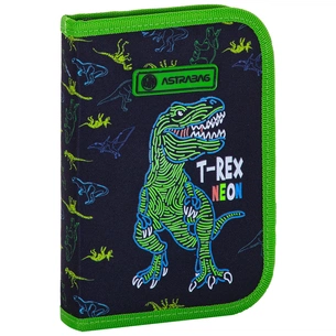 Пенал Astrabag AC1 T-Rex neon (503023018) зображення 1