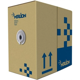 Кабель сетевой Merlion FTP 305м КВПЭ (4*2*0,51) 4Р 24AWG [СCA] (11354) изображение 1