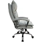 Офісне крісло Примтекс плюс Flex Chrome MF VL-85 PK, оксамит сірий (Flex Chrome MF VL-85 PK) - зменшене зображення 3