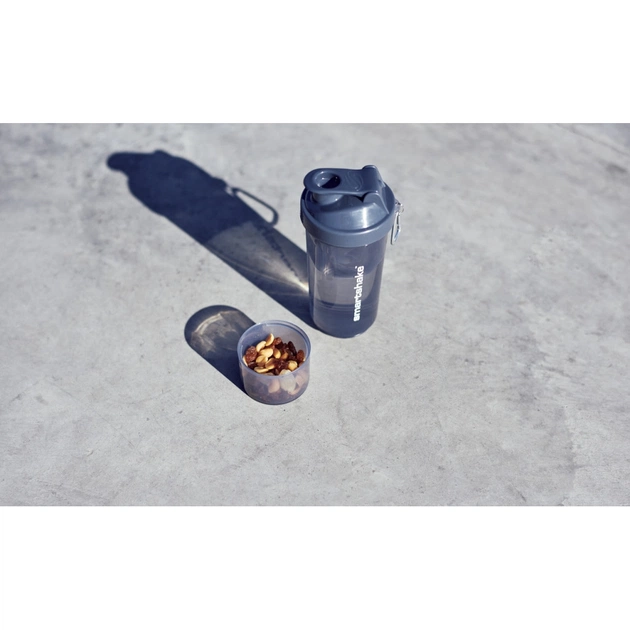 Шейкер спортивний SmartShake Slim 500ml Gray (10252901) - picture 3
