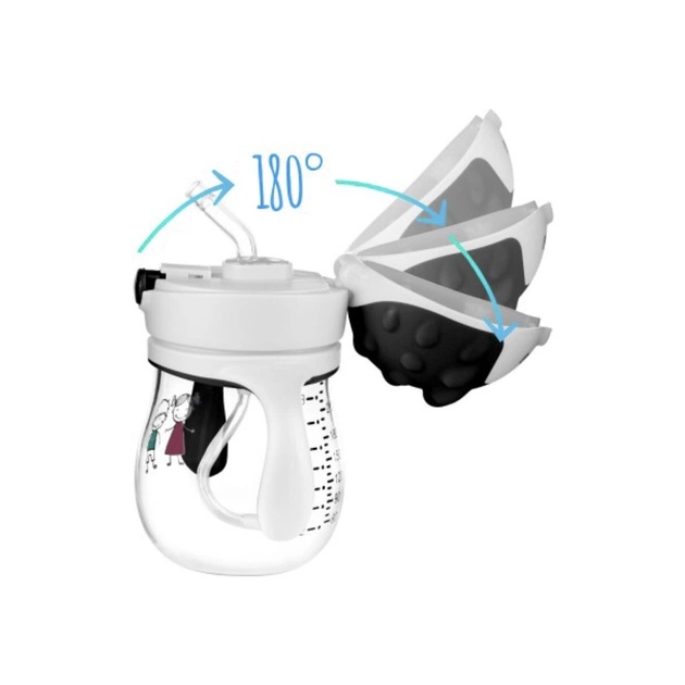 Поїльник-непроливайка Akuku сірий (A0034) - picture 4