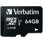 Карта пам'яті Verbatim 64GB microSDXC class 10 (44014) - уменьшенное изображение 1