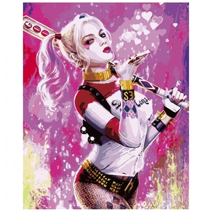 Картина по номерам Strateg Харлі Квін 2 40х50 см (VA-2730) зображення 1