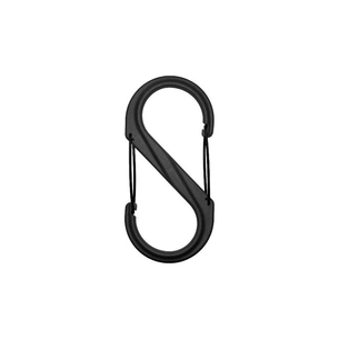 Карабін туристичний Nite ize Plastic Carb S Biner Size 10 NI678 All Black (4823082709496) зображення 1