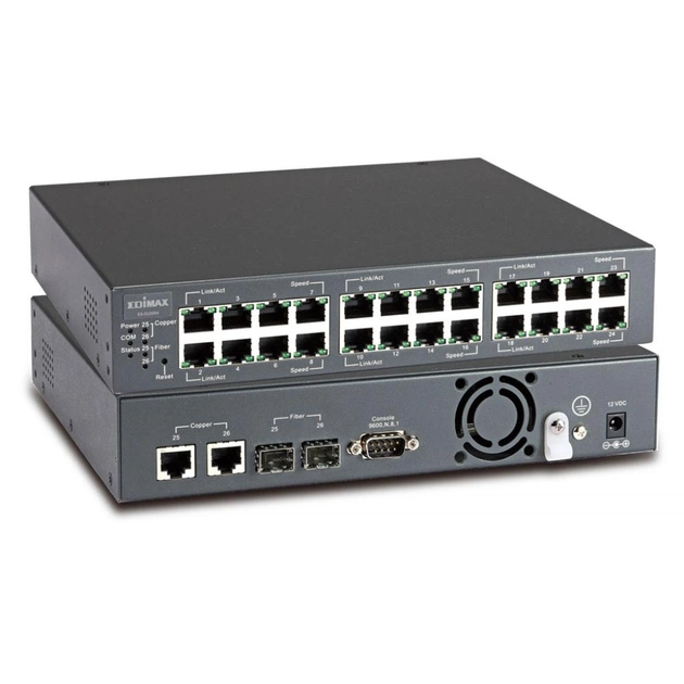 Комутатор мережевий Edimax ES-5226RM - изображение 1