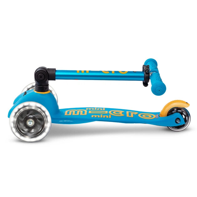 Самокат Micro Mini Deluxe Foldable LED" складний Блакитний океан" (MMD200) - изображение 6