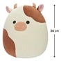 М'яка іграшка Squishmallows Корівка Ронні 30 см (SQCR04170) - зменшене зображення 4
