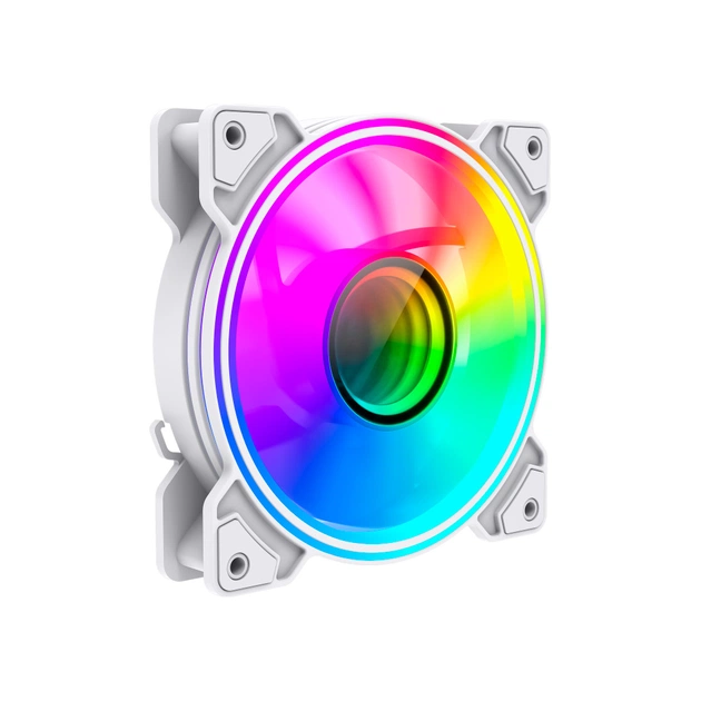 Кулер до корпусу Gamemax Dual Ring Infinity WH - зображення 1