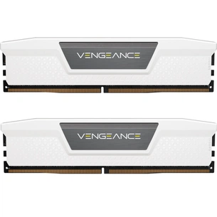Модуль пам'яті для комп'ютера DDR5 64GB (2x32GB) 5200 MHz Vengeance White Corsair (CMK64GX5M2B5200C40W) зображення 1