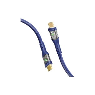 Дата кабель USB-C to USB-C 2.0m Promate (transline-cc200.navy) зображення 1