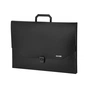Папка - портфель Economix пластиковий A3 на застібці 1 відділення, чорний (E31616) - уменьшенное изображение 1