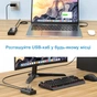 Концентратор Dynamode 5 ports USB3.0 to 4*USB3.0+2.4А Power Adapter 2.5A/12V (DM-UH-P405-G) - уменьшенное изображение 8