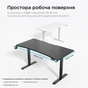 Компьютерный стол Anda Seat Xtreme 1800x800 Black (AD-D-DD2-1800-04-B) - уменьшенное изображение 5