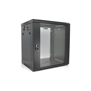 Шафа настінна Merlion 12U 19" 600*450*634 (Ш*Г*В)мм, black (Ml3-6412) зображення 1