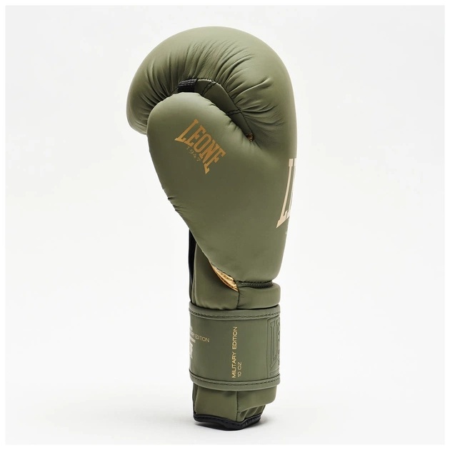 Боксерські рукавички Leone GN059G Military Edition Green 10 унцій (GN059G_Green_10oz) - picture 7