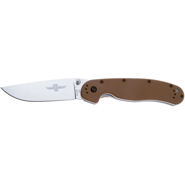 Ніж Ontario Knife RAT I D2 Coyote Brown (ON8867CB) - зображення 1