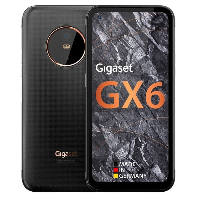 Смартфон Gigaset GX6 IM 8/128 GB Dual Sim Titanium Black (S30853-H1529-R112) - зображення 12