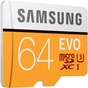 Карта пам'яті Samsung 64GB microSD class 10 UHS-I U3 Evo (MB-MP64GA/APC) - зменшене зображення 2