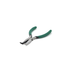Плоскогубцы Voltronic круглогубцы изогнутые, зеленые ручки, 135х32, Q30 (YT-CD135х32) изображение 1