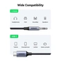 Кабель мультимедійний USB-C to 3.5mm M 1.0m CM450 Ugreen (20192) - зменшене зображення 5