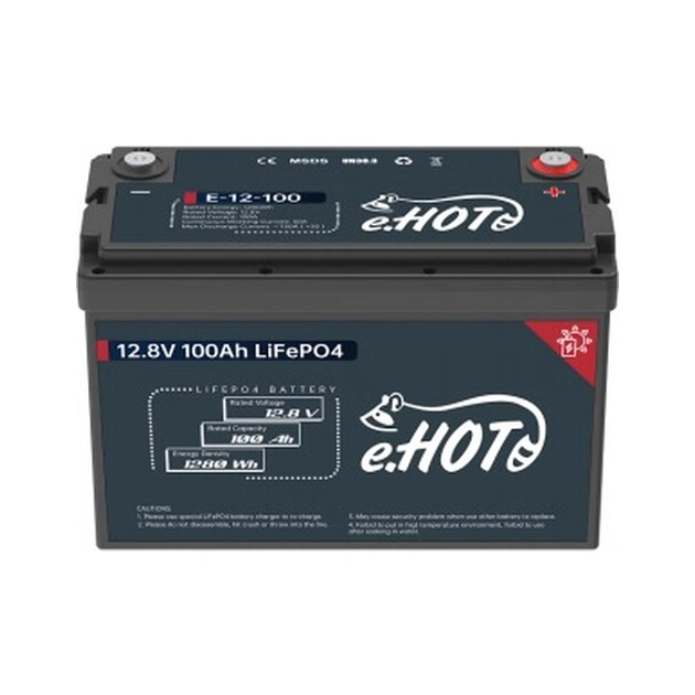 Батарея LiFePo4 Enot 12.8V 100Ah (NP100-12_LiFePO4) - зображення 1