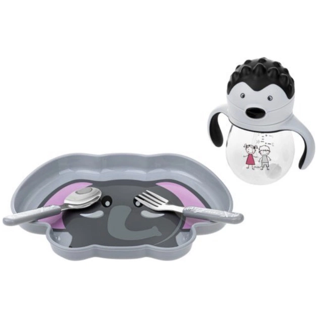 Тарілка дитяча Akuku Слон (A0071) - picture 4