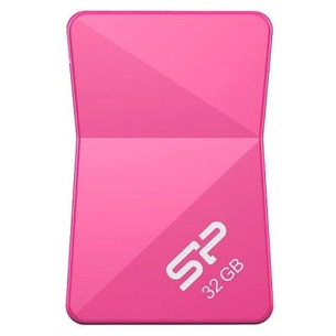 USB флеш накопичувач Silicon Power 32Gb Touch T08 Peach USB 2.0 (SP032GBUF2T08V1H) зображення 1