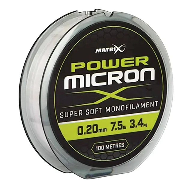 Волосінь Matrix Power Micron X 100m 0.14mm 4.5lb/2.0kg (1892.02.37) - изображение 1