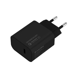 Зарядний пристрій ColorWay Power Delivery Port USB Type-C (20W) V2 black (CW-CHS026PD-BK) зображення 1