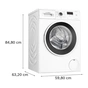 Пральна машина Bosch WGE03200BY - зменшене зображення 6