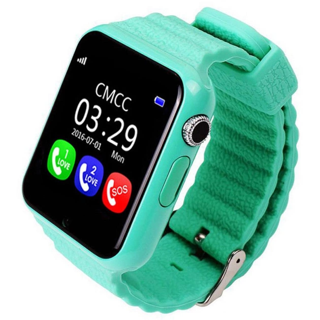 Смарт-годинник UWatch Smart GPS V7K Kid Green (F_54759) - изображение 1