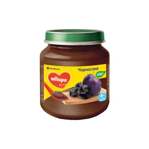 Дитяче пюре Milupa Чорнослив з 4 місяців 125 г (5900852051395) зображення 1