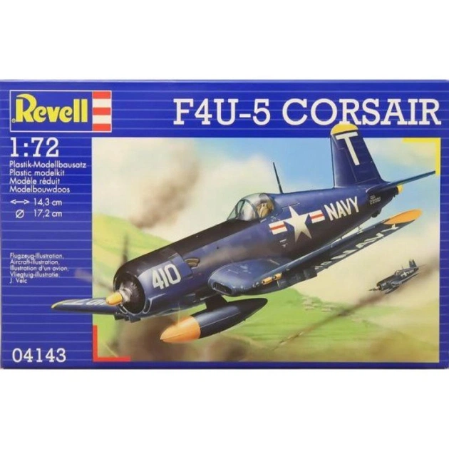 Збірна модель Revell Винищувач F4U-5 Corsair 1:72 (4143) - изображение 1