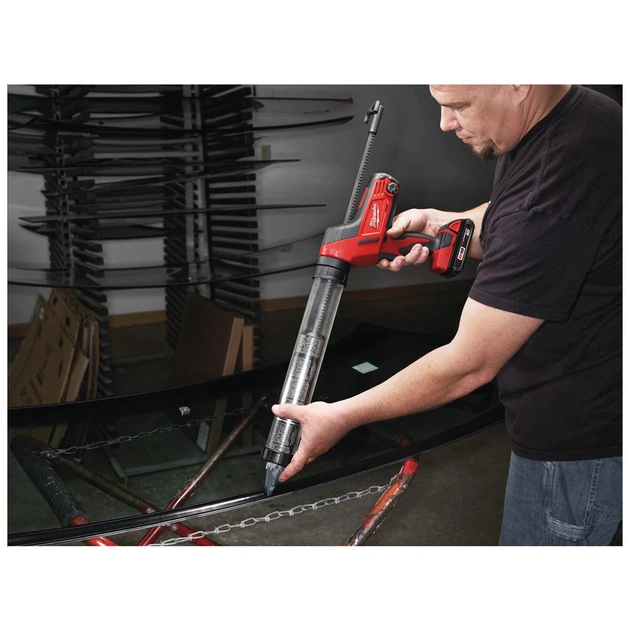 Пістолет для герметика Milwaukee C18 PCG/600A-0B, 600мл, сумка (без АКБ та ЗП) (4933459638) - picture 4