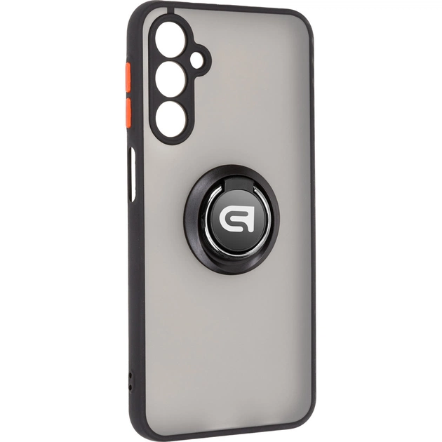 Чохол до мобільного телефона Armorstandart Frosted Matte Ring Samsung A15 4G (A155) / A15 5G Black (ARM72709) - зображення 1