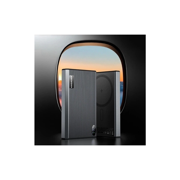 Батарея універсальна Essager 10000mAh Shining magnetic 20W PD QC/3.0 (EDY1W-SY0G-Z) - зображення 8