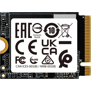 Накопичувач SSD M.2 2230 2TB GAMMIX S55 ADATA (SGAMMIXS55-2T-C) зображення 1